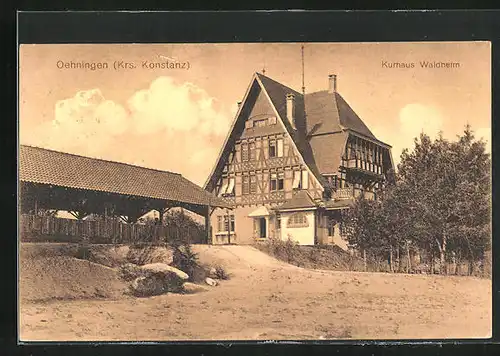 AK Oehningen /Konstanz, Gasthaus Waldheim
