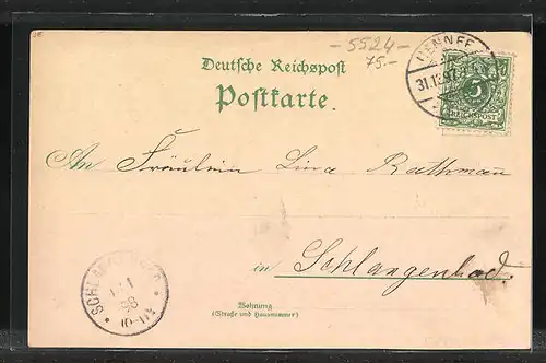 Lithographie Kyllburg /Eifel, Marienthurm, St. Thomas, Malberg