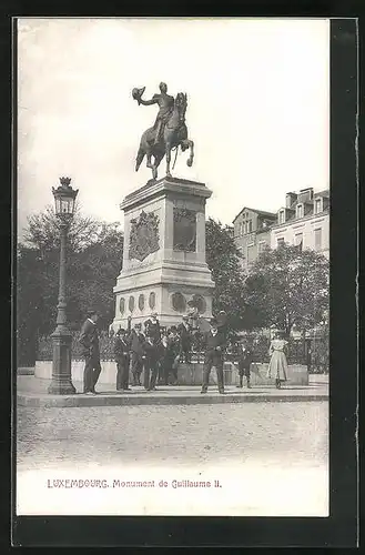 AK Luxembourg, Monument de Guillaume II.