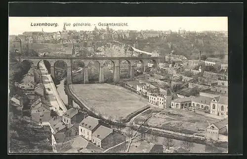 AK Luxembourg, Vue Generale, Gesamtansicht