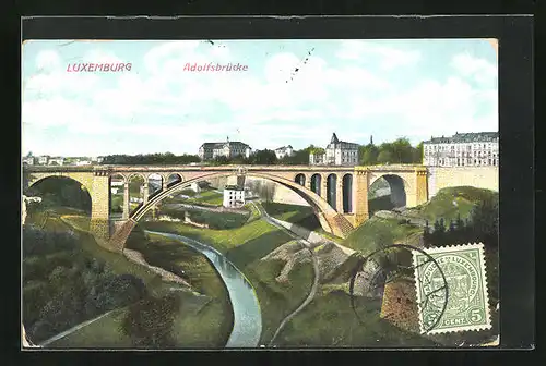 AK Luxembourg, Adolfsbrücke