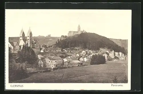 AK Clervaux, Panorama des Ortes