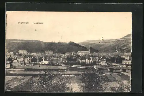 AK Diekirch, Panorama der Stadt