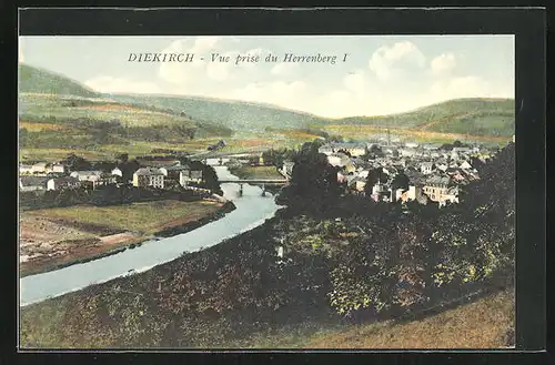 AK Diekirch, Vue prise du Herrenberg I