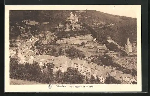 AK Vianden, Ville Haute et le Chateau