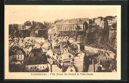 AK Luxembourg, Ville Basse du Grund et Ville-Haute
