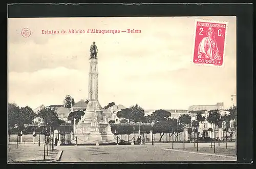 AK Lisboa-Belem, Estatua de Affonso d`Albuquerque