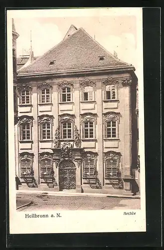 AK Heilbronn a. N., Archiv, Fassade