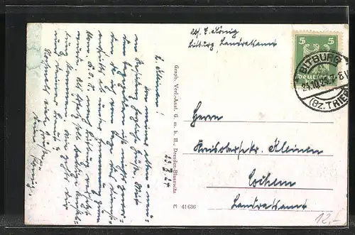 AK Bitburg, Partie am Kreishaus
