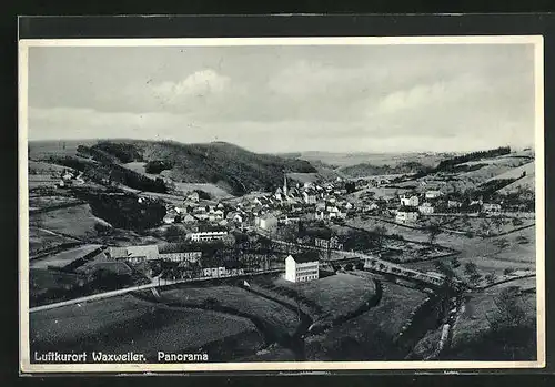 AK Waxweiler, Panorama aus der Vogelschau