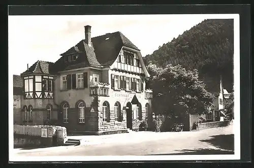 AK Unterreichenbach /Schwarzwald, Gasthof zum Löwen