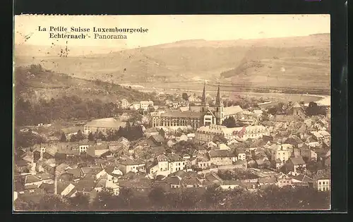 AK Echternach, La Petite Suisse Luxembourgeoise, Panorama