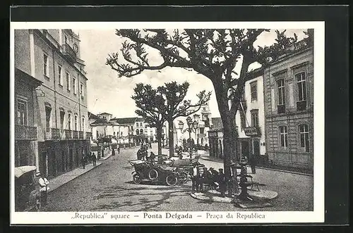 AK Ponta Delgada, Republica square, Parca da Republica