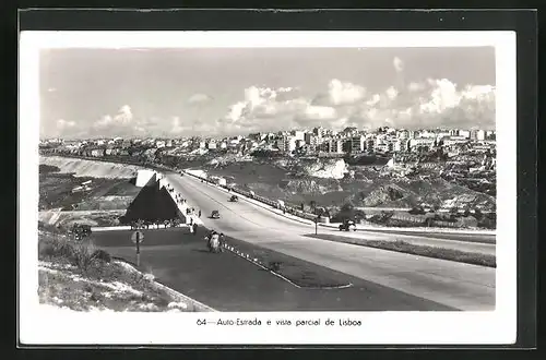 AK Lisboa, Auto-Estrada e vista parcial de Lisboa