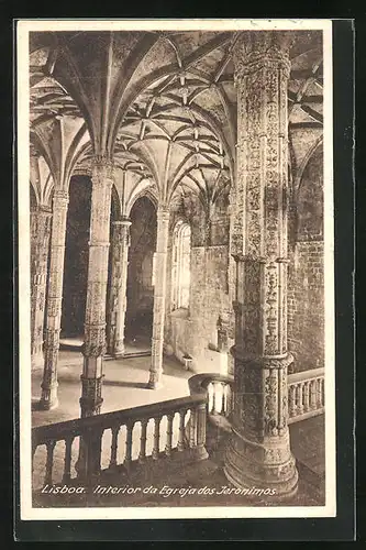 AK Lisboa, Interior da Egreija dos Jeronimos