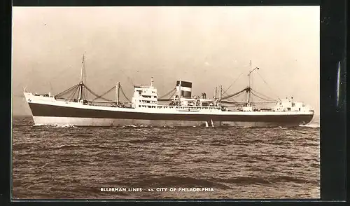 AK Handelsschiff SS City of Philadelphia, Ellerman Lines