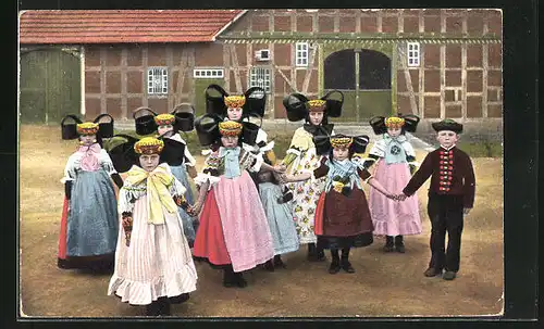 AK Volkstrachten aus Schaumburg-Lippe, Ringel-Reihen