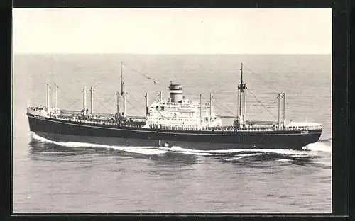 AK Handelsschiff SS Almdyk bei voller Fahrt