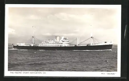 AK Handelsschiff MV Salinas, The Pacific Steam Navigation Co.