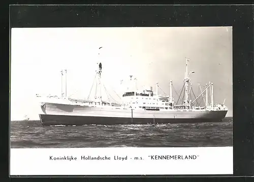 AK Handelsschiff MS Kennemerland, Koninklijke Hollandsche Lloyd