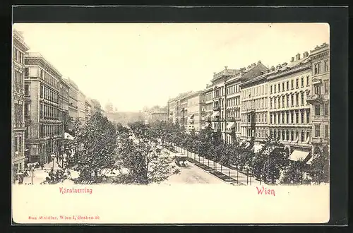 AK Wien, Blick auf den Kärntnerring