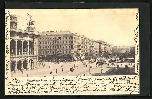 AK Wien, Kärnthner-Ring, Strassenpartie