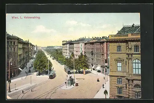 AK Wien, Blick auf den Kolowratring