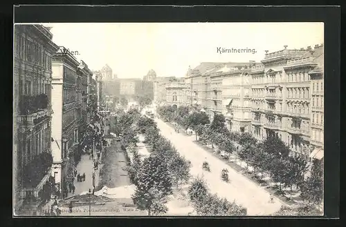 AK Wien, Kärntnerring, Strassenpartie
