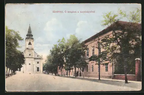 AK Szarvas, O templom a tanitokepzövel