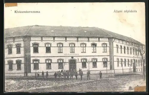 AK Kiskundorozsma, Állami népiskola