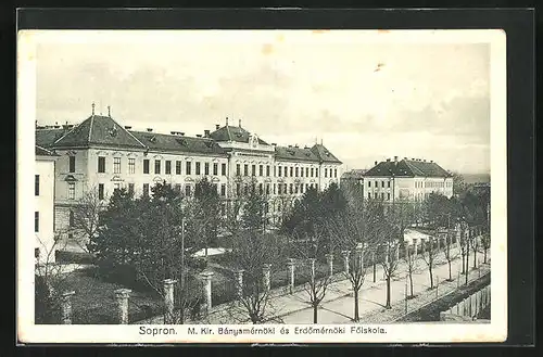 AK Sopron-Ödenburg, M. Kir. Bányamérnökl és Erdömérnöki Föiskola