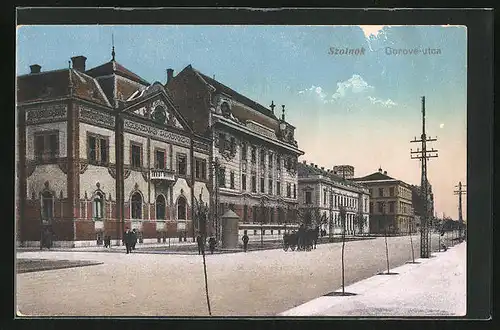 AK Szolnok, Gorove-utca, Rathaus