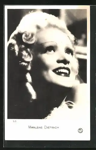 AK Schauspieler Marlene Dietrich