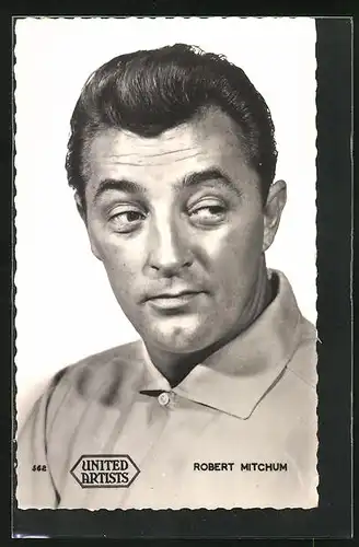 AK Schauspieler Robert Mitchum