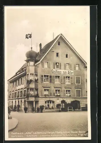 AK Laufenburg /Aargau, Gasthaus zum Adler