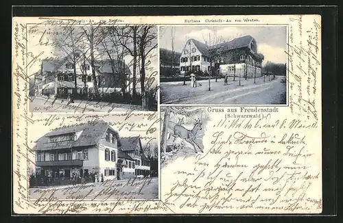 AK Freudenstadt, Hotel Kurhaus Christofs-Au