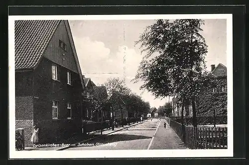 AK Gelsenkirchen, Scholven, Strauchweg