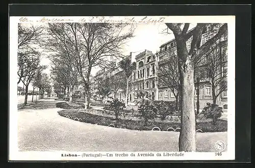 AK Lisboa, Um trecho da Avenida da Liberdade