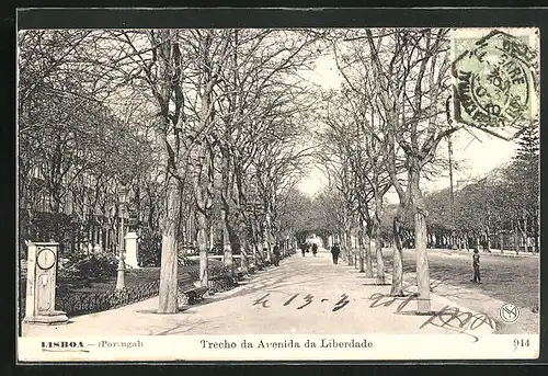 AK Lisboa, Trecho da Avenida da Liberdade