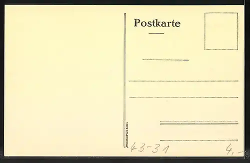 Künstler-AK Öffentliche Kunstsammlung Basel, Hans Holbein, Totentanz, Der Richter