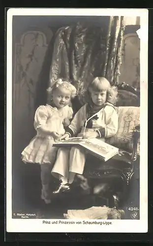 AK Prinz und Prinzessin von Schaumburg-Lippe