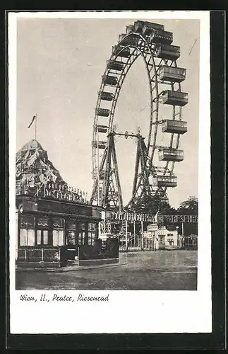 AK Wien, Riesenrad auf dem Prater