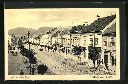 AK Székelyudvarhely, Kossuth Lajos-utca