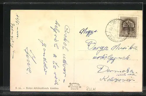 AK Székelyudvarhely, Kossuth Lajos-utca