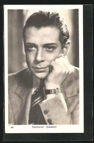 AK Schauspieler Fernand Gravey
