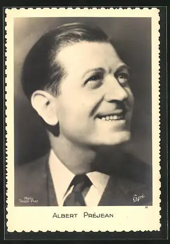 AK Schauspieler Albert Préjean