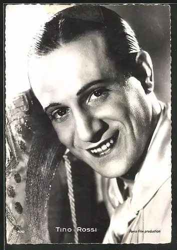 AK Schauspieler Tino Rossi