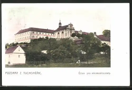 AK Tuchomerice, Ustav pro rekonvalescenty mit Umgebung