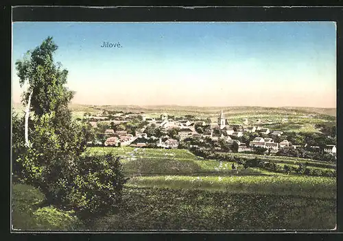 AK Jilové, Blick über die Stadt