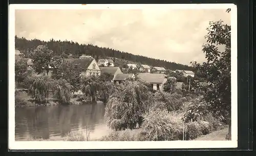 AK Klínec, Ortspartie am Wasser